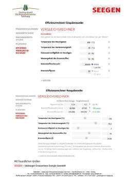 Preview: Feuerungstechnischer Wirkungsgrad - Effizienz-Vergleichs-Rechner
